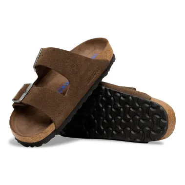 Image 7 of Birkenstock Arizona Soft Footbed Suede Narrow Women's