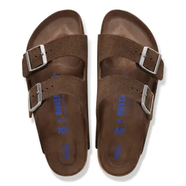 Image 8 of Birkenstock Arizona Soft Footbed Suede Narrow Women's