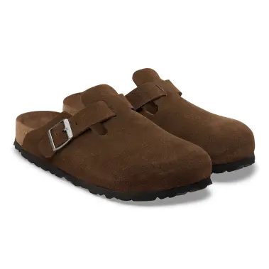 Image 4 of Birkenstock Boston Soft Footbed Suede Regular Men's