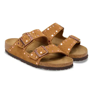 Image 5 of Birkenstock Arizona Rivet Suede Narrow Women's