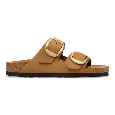 Image 3 of Birkenstock Arizona Big Buckle Nubuck Narrow Women's