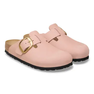 Image 5 of Birkenstock Boston Big Buckle Nubuck Narrow Women's