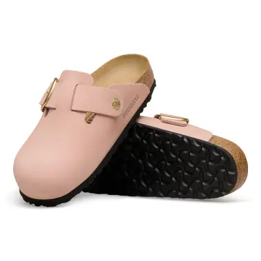 Image 7 of Birkenstock Boston Big Buckle Nubuck Narrow Women's