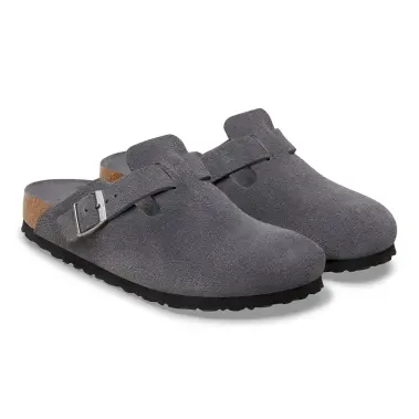 Image 5 of Birkenstock Boston Soft Footbed Suede Regular Men's