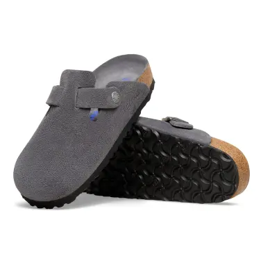 Image 7 of Birkenstock Boston Soft Footbed Suede Regular Men's