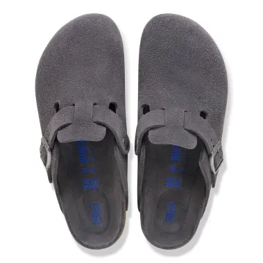 Image 8 of Birkenstock Boston Soft Footbed Suede Regular Men's