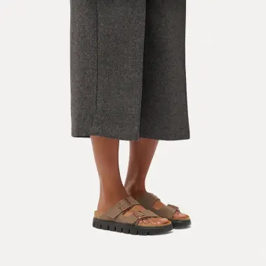 Image 3 of Birkenstock Arizona Chunky Birkibuc Narrow Women's