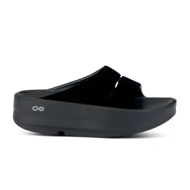 Image 2 of Oofos OOmega OOahh Luxe Slide Sandal Women's