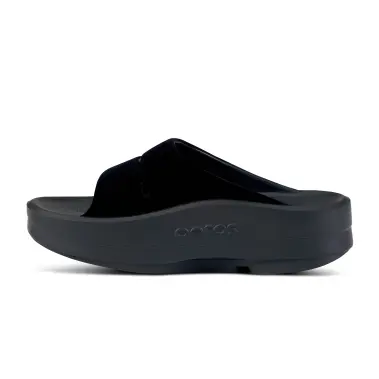Image 4 of Oofos OOmega OOahh Luxe Slide Sandal Women's