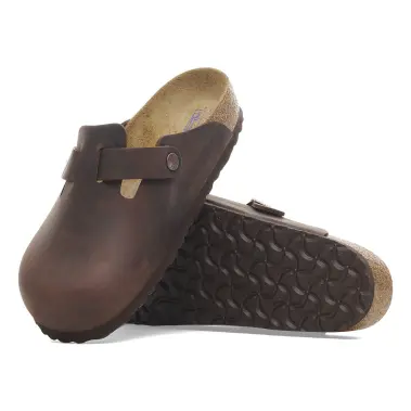Image 13 of Birkenstock Boston Soft Footbed Oiled Leather Narrow Unisex