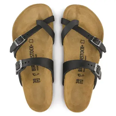 Image 3 of Birkenstock Mayari Natural Leather Regular Oiled Women's