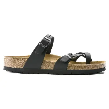 Image 4 of Birkenstock Mayari Natural Leather Regular Oiled Women's