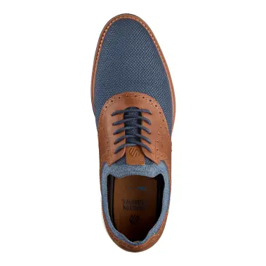 Image 3 of Johnston & Murphy Braxton Knit Saddle Men's