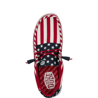 Image 4 of Hey Dude Wally Americana Men's