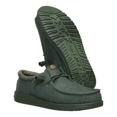 Image 3 of Hey Dude Wally Stretch Canvas Men's