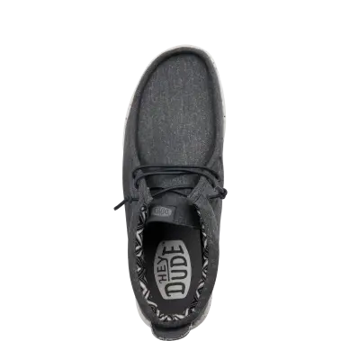 Image 4 of Hey Dude Wally Mid Stretch Canvas Men's