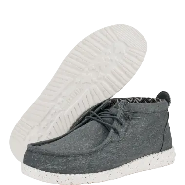 Image 5 of Hey Dude Wally Mid Stretch Canvas Men's