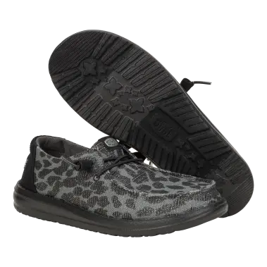 Image 2 of Hey Dude Wendy Leopard Sparkle Women's