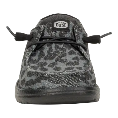 Image 6 of Hey Dude Wendy Leopard Sparkle Women's