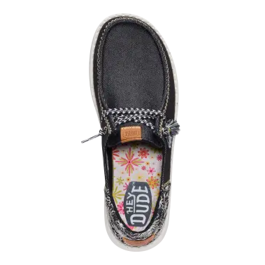 Image 4 of Hey Dude Wendy Funk Embroidered Floral Women's