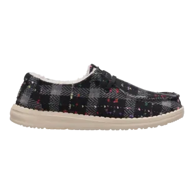Image 3 of Hey Dude Wendy Confetti Plaid Cozy Women's