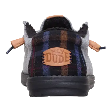 Image 7 of Hey Dude Wally Cozy Plaid Men's