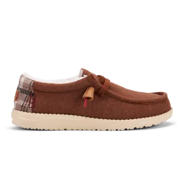 Image 3 of Hey Dude Wally Cozy Plaid Men's