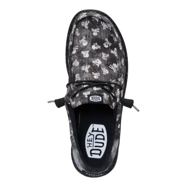 Image 4 of Hey Dude Wally Funk Skull Print Men's