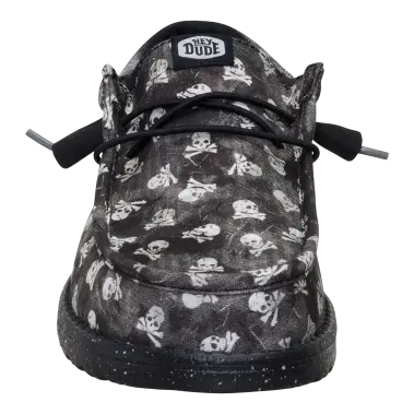 Image 6 of Hey Dude Wally Funk Skull Print Men's
