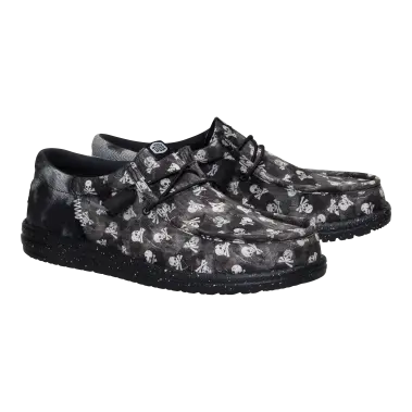 Image 8 of Hey Dude Wally Funk Skull Print Men's