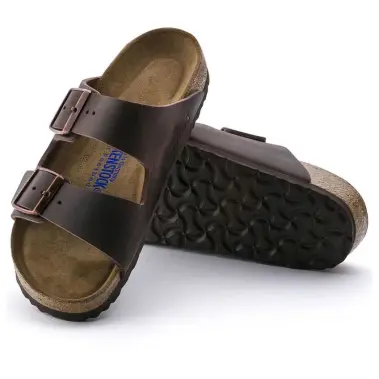 Image 5 of Birkenstock Arizona Soft Footbed Natural Leather Regular Oiled Women's