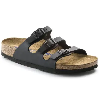 Image 2 of Birkenstock Florida Soft Footbed Birko Flor Regular Women's