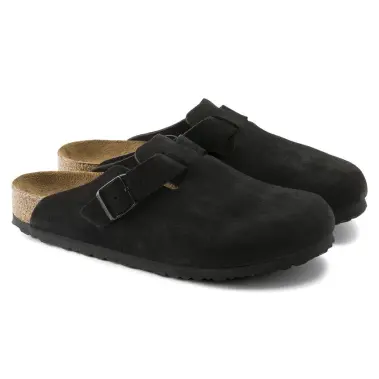 Image 3 of Birkenstock Boston Soft Footbed Suede Leather Regular Women's