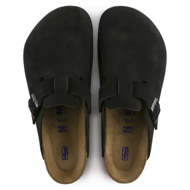 Image 4 of Birkenstock Boston Soft Footbed Suede Leather Regular Women's