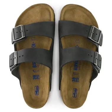 Image 3 of Birkenstock Arizona Soft Footbed Oiled Leather Narrow Women's