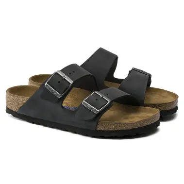 Image 11 of Birkenstock Arizona Soft Footbed Oiled Leather Narrow Women's