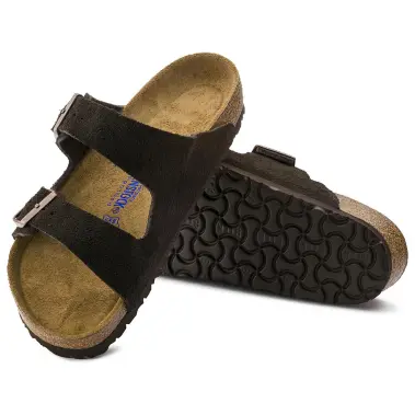 Image 10 of Birkenstock Arizona Soft Footbed Suede Regular Women's