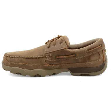 Image 2 of Twisted X Steel Toe Boat Shoe Driving Moc MetGuard Men's