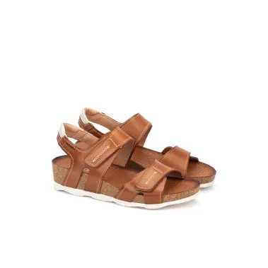 Image 3 of Pikolinos Mahon Double Strap Adjustable Wedge Sandal Women's