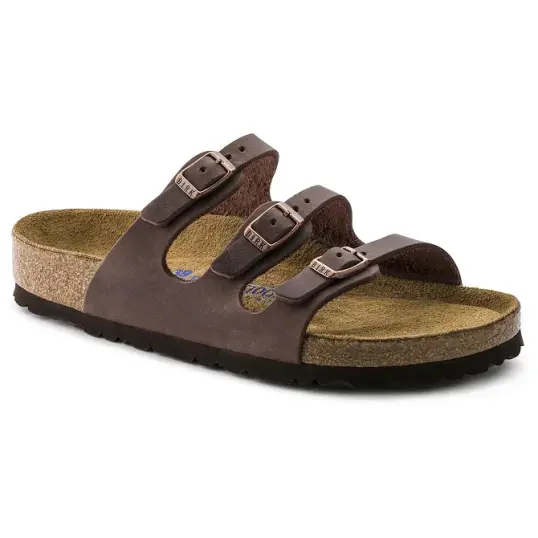 Cover image of HABANA OIL Birkenstock Florida Soft Footbed Oiled Leather Regular Women's