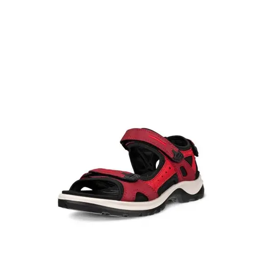 Cover image of Brick | Chili Red Ecco Offroad Yucatan Hiking Sandal Women's