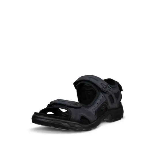 Cover image of Black Ecco Offroad Yucatan Hiking Sandal Men's