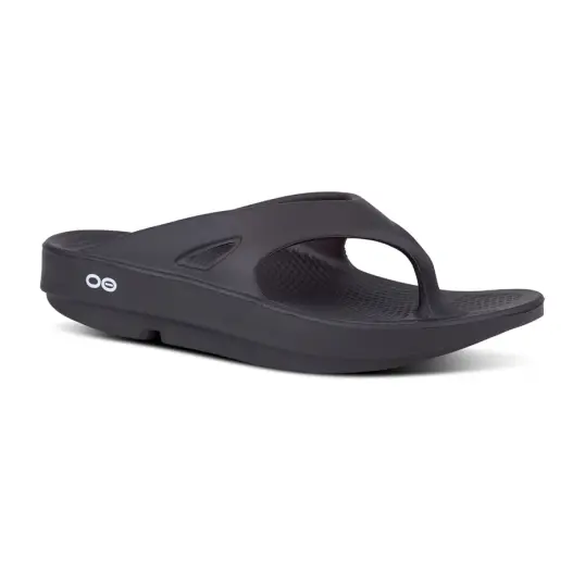 Cover image of Black Oofos OOriginal Sandal Unisex