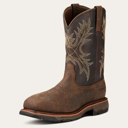 Cover image of BRN/COFF Ariat Workhog Comp Toe Waterproof Men's