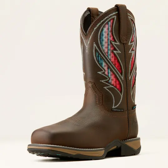 Cover image of DARK CHOCOLATE Ariat Anthem VentTEK Waterproof Comp Toe Women's