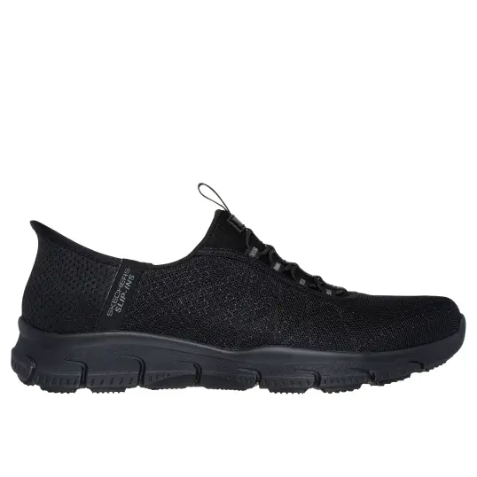Cover image of Black Skechers Slip-Ins Brilliance Night Shift Women's