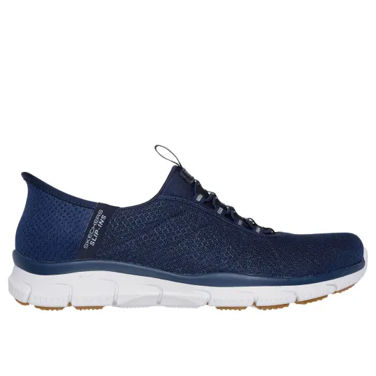 Cover image of Navy Skechers Slip-Ins Brilliance Night Shift Women's