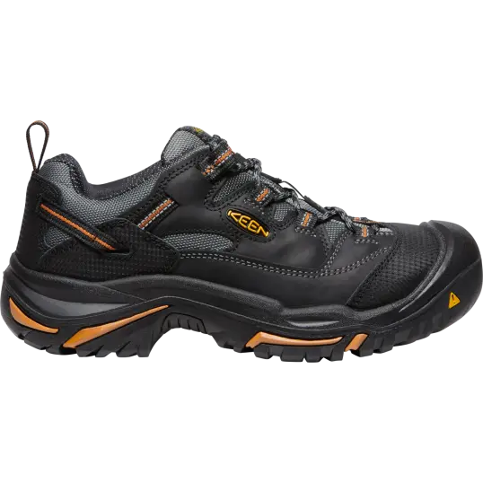 Cover image of BLK/NOVA Keen Utility Braddock Low Waterproof Steel Toe Men's