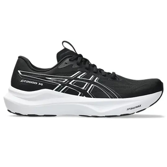 Cover image of BLACK/WHITE Asics Gt-2000 14 Men's