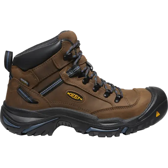 Cover image of BISON/BLUE Keen Utility Braddock Leather Waterproof Men's